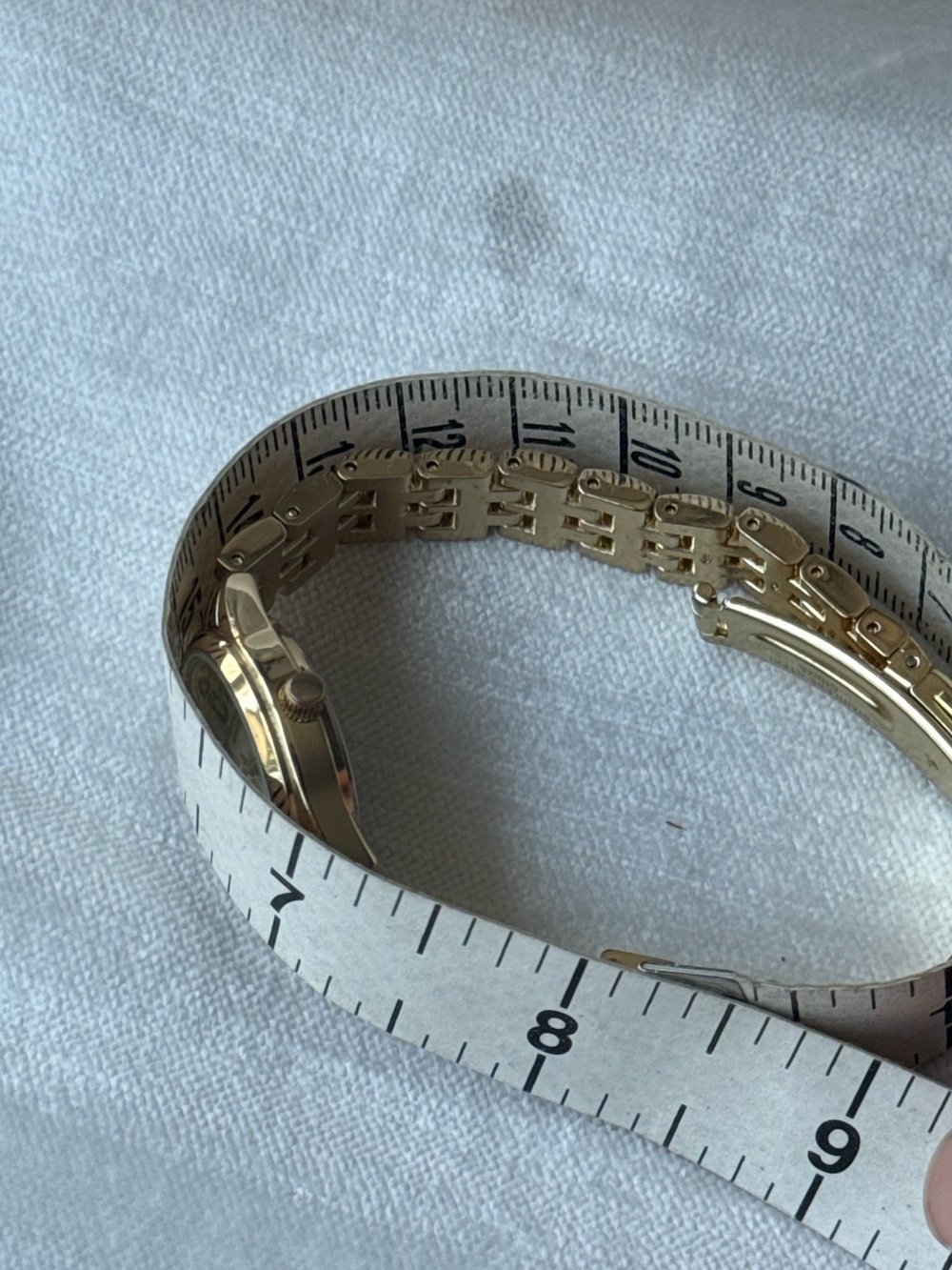 Armitron Gold-tone Watch with White Dial - Picture 8 of 10